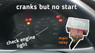 HONDA CIVIC MAIN RELAY PROBLEM quotFIXEDquot [upl. by Byron]