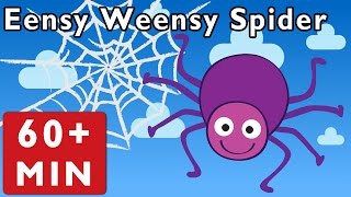 Eensy Weensy Spider and More  Nursery Rhymes from Mother Goose Club [upl. by Erait799]