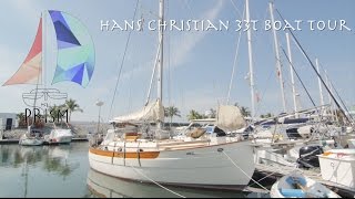 Hans Christian 33 quotPrismquot Boat Tour [upl. by Lose]