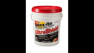 Latexite Ultrashield driveway filler sealer [upl. by Yssirk]