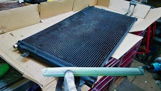 20142018 Silverado condenser replacement [upl. by Eilarol]