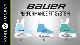 NEW Bauer Performance Fit System  Fit 1 Fit 2 amp Fit 3 [upl. by Adnolaj]