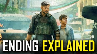 EXTRACTION Ending Explained Breakdown  Full Movie Spoiler Review [upl. by Carrel947]