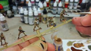 How I Paint Things  15mm Troops [upl. by Abernon]