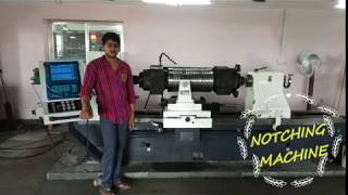 Notching Machine in Rolling Mill [upl. by Gawlas]