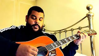 The Cure  Friday Im In Love acoustic guitar cover [upl. by Htenek]