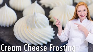 The BEST Cream Cheese Frosting Recipe  Just 5 Ingredients [upl. by Odareg]