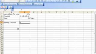 Calculate Payments and Interest with Excel [upl. by Sunev]