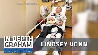 Lindsey Vonn I’m in pain all the time [upl. by Ahsienod]