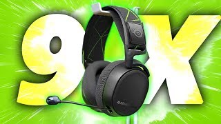 NEW Steelseries Arctis 9X Wireless Headset Review [upl. by Horten]