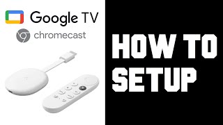 Chromecast with Google TV How To Setup  Set up Chromecast with Google TV Instructions Guide Help [upl. by Ely635]