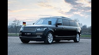 Neues Sonderschutzfahrzeug KLASSEN mit innovativer BUNKER Technologie Range Rover Staatslimousine [upl. by Casimire]