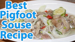 Best Pig Foot Souse Recipe [upl. by Nipha]