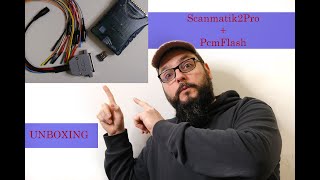 Unboxing Scanmatik 2 Pro  PcmFlash Reprogramación de centralita  obd boot banco [upl. by Annabela792]