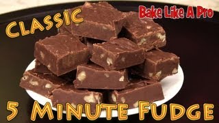 Classic 5 Minute Fudge Recipe [upl. by Castora665]