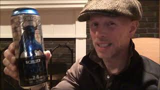 Schlitz Malt Liquor Bull Beer Review by A Beer Snobs Cheap Brew Review [upl. by Llerol]