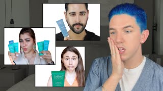 Reacting to People Bashing My Skin Care Brand [upl. by Aelgna]