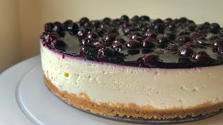 Blueberry cheesecake recipe  no bake blueberry cheesecake recipe [upl. by Pampuch]