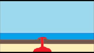 Volcanic Island Formation an Animation [upl. by Donal130]