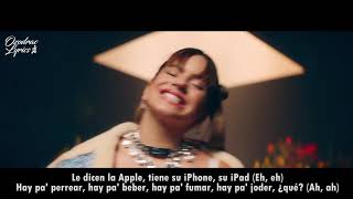 Sech Daddy Yankee J Balvin ft Rosalía Farruko  Relación Remix Video Lyrics [upl. by Clein]