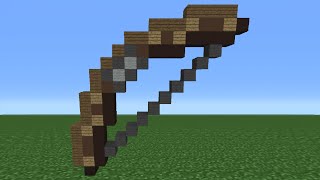 Minecraft Tutorial How To Make A Bow [upl. by Roee]