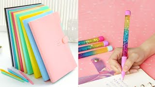 12 COOL DIY SCHOOL SUPPLIES💜💛 DIY unicorn Back To School Life Hacks [upl. by Ottavia]