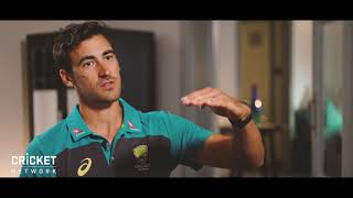 The key to bowling a yorker by Mitch Starc [upl. by Suoiradal]