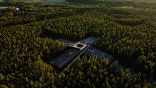 BIG completes crossshaped furniture factory for Vestre in the heart of the Norwegian forest [upl. by Kinghorn18]