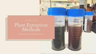 Plant Extraction Methods  Decoction and Maceration  JPTV [upl. by Edmea]