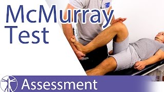 McMurray Test  Meniscus Damage [upl. by Yretsym]