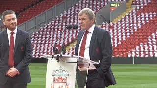 Liverpool Unveil New Kenny Dalglish Stand At Anfield [upl. by Norry]