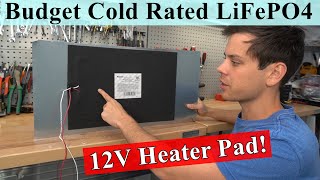 Cold Temperature LiFePO4 Heater on a Budget Beginner Friendly [upl. by Suiremed]