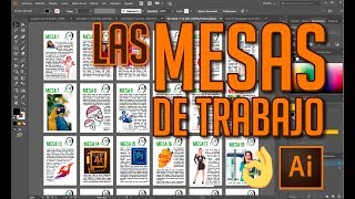 📝 como agregar MESAS DE TRABAJO illustrator [upl. by Nylteak]