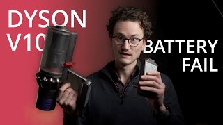 Dyson V10 Reliability  Battery Failure at 18 Months  What Dyson Tell You AFTER it fails [upl. by Naicad]