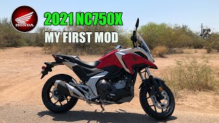 2021 Honda NC750X  USB Charger Kit Install [upl. by Jangro371]