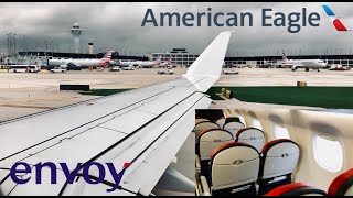 FLIGHT REPORT American Eagle Envoy Air Embraer E175  Main Cabin [upl. by Roby]