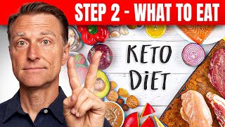 Dr Bergs Guide to Healthy Keto® Eating Step 2  What to Eat [upl. by Meador]