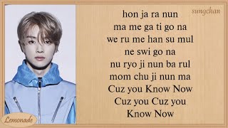 NCT U  Know Now Easy Lyrics [upl. by Hogen]