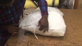 How to Restuff A Back Cushion  Replacement Cushions [upl. by Allecsirp]