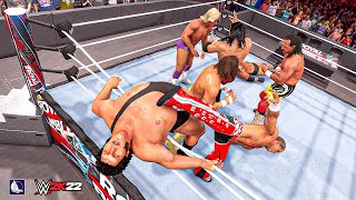 WWE 2K22 30 quotLegendsquot Royal Rumble Match [upl. by Emmalee]