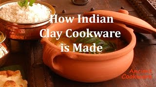 Ancient Cookware  How our Indian Clay Cooking Pots are Made [upl. by Emilee]