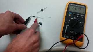 How to test a diode [upl. by Ellehsram902]