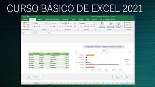 CURSO COMPLETO DE EXCEL NIVEL BÁSICO 2021 [upl. by Genesa]