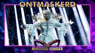 ONTMASKERD Wie is Koningin echt  The Masked Singer  VTM [upl. by Darby]