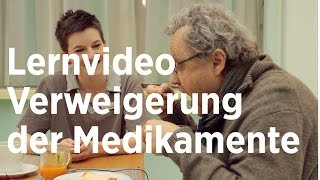 Lernvideo Medikamentenverweigerung bei Demenz [upl. by Piper]