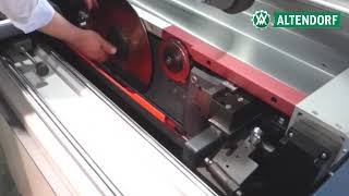 Altendorf How To Change a Blade [upl. by Hallett]