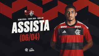 Copa Rio Sub20  Semifinal  Flamengo x Fluminense  AO VIVO  0604 [upl. by Laurance846]