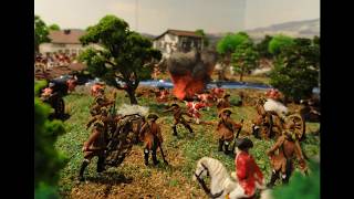 172 Diorama The American Revolutionary War [upl. by Nnaesor]