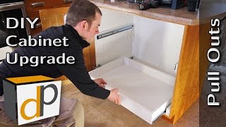 How to Build amp Install Pull Out Shelves  DIY Guide [upl. by Wynne20]