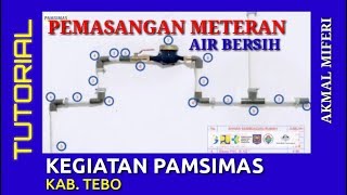 Pemasangan Meteran Air Bersih [upl. by Annekahs]